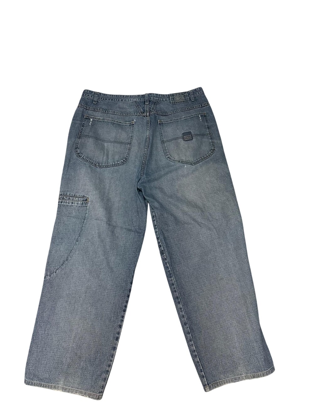 Marithe Francois Girbaud Jeans Mens 40x28 Blue Baggy Distressed Denim y2k